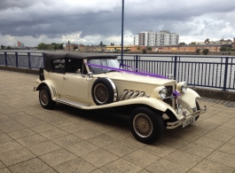 1930s style Beauford for wedding hire in London